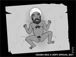 La frustration de Ben Laden... Son tout petit penis... 