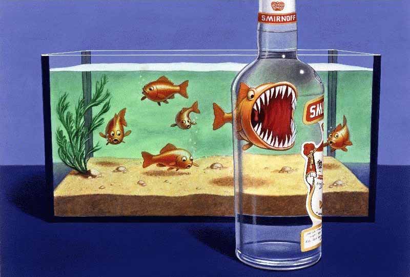 Smirnoff piranha