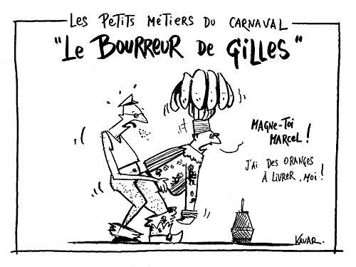 Le plus beau métier du monde : Bourreur de gilles...