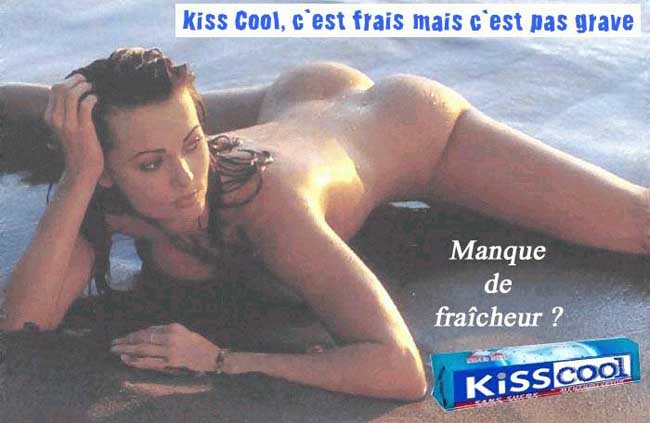 La fraîcheur Kiss Cool...