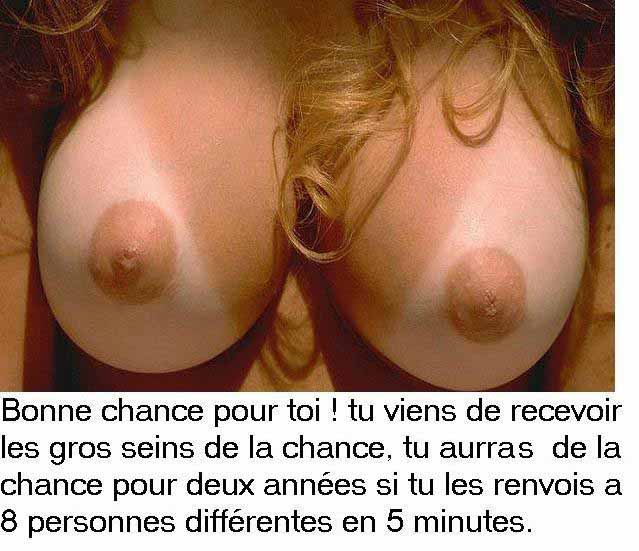 Les seins de la chance...