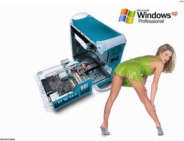 Windows XP Pro... Je préfère la fille ;)
